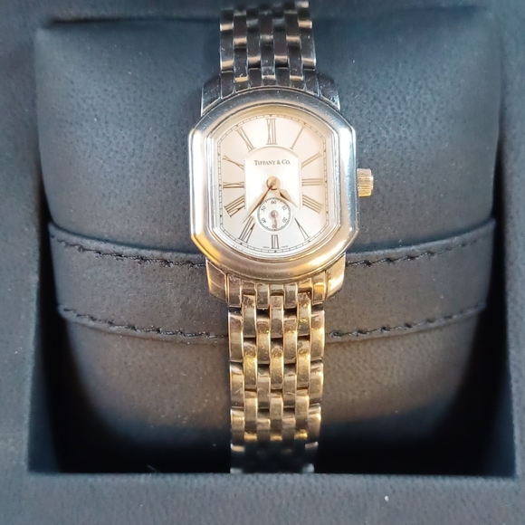 Tiffany&Co. Mark Coupe Silver Quartz Women's Wristwatch Stainless Steel watch - Picture 2 of 15
